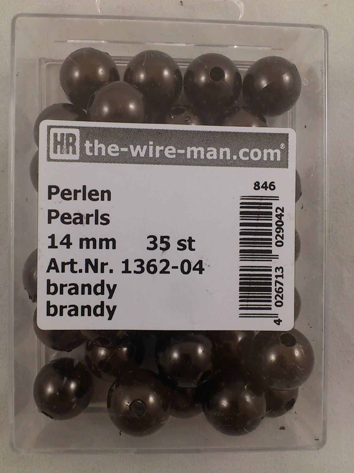 Pearls brandy 14 mm. 35 p.